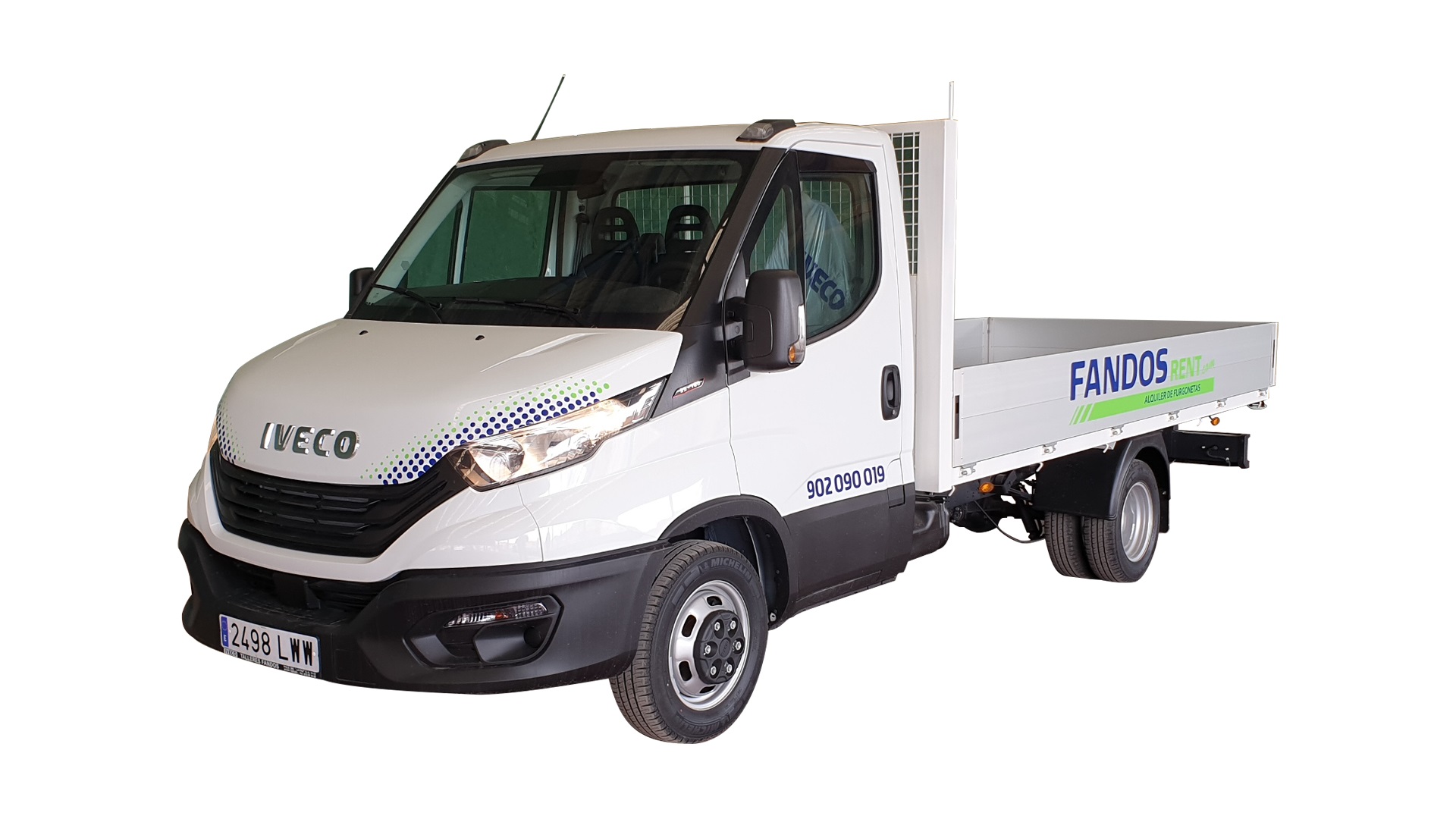 Alquiler furgonetas de caja abierta