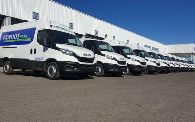 Ampliamos la flota de furgonetas de alquiler de FANDOS RENT Teruel.