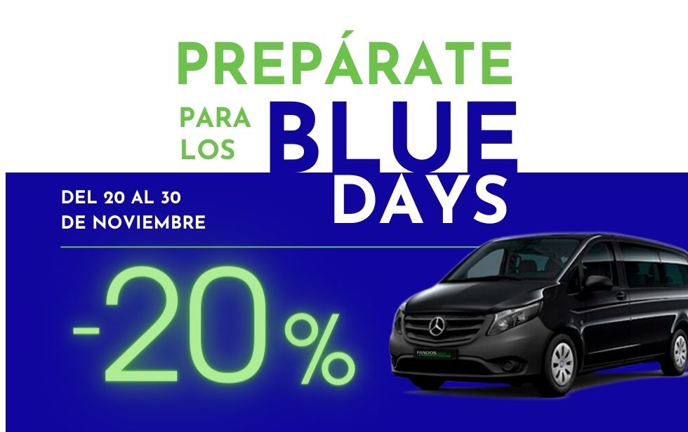 Alquiler furgonetas 9 plazas - Blue Days