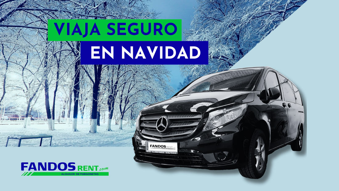 Alquiler de furgonetas para viajar en grupo en Navidad