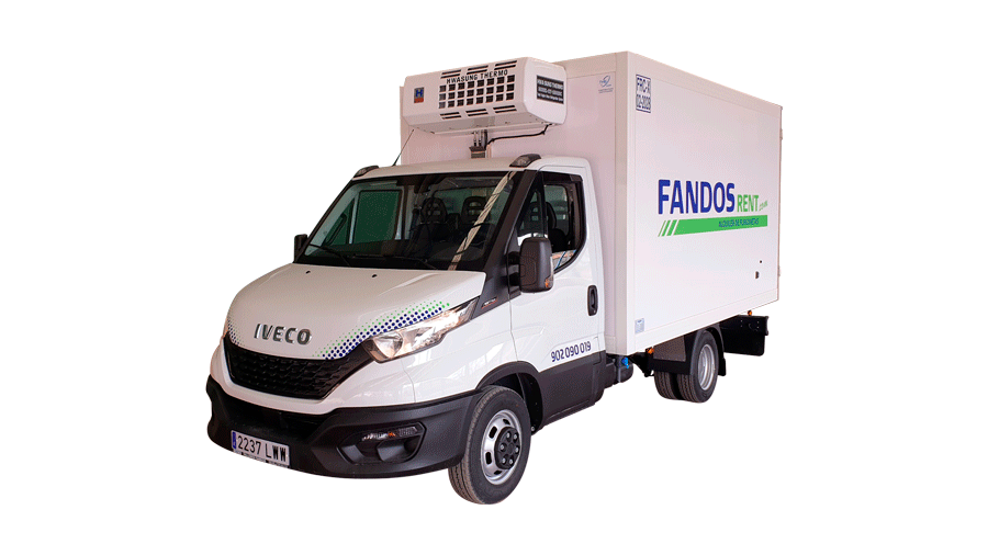 Alquiler de furgones frigorificos en Teruel, Valencia o Zaragoza