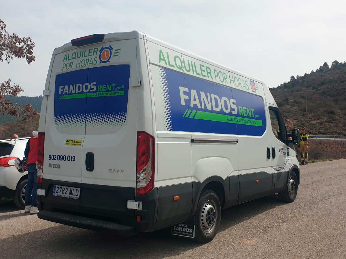 Alquiler furgonetas para eventos