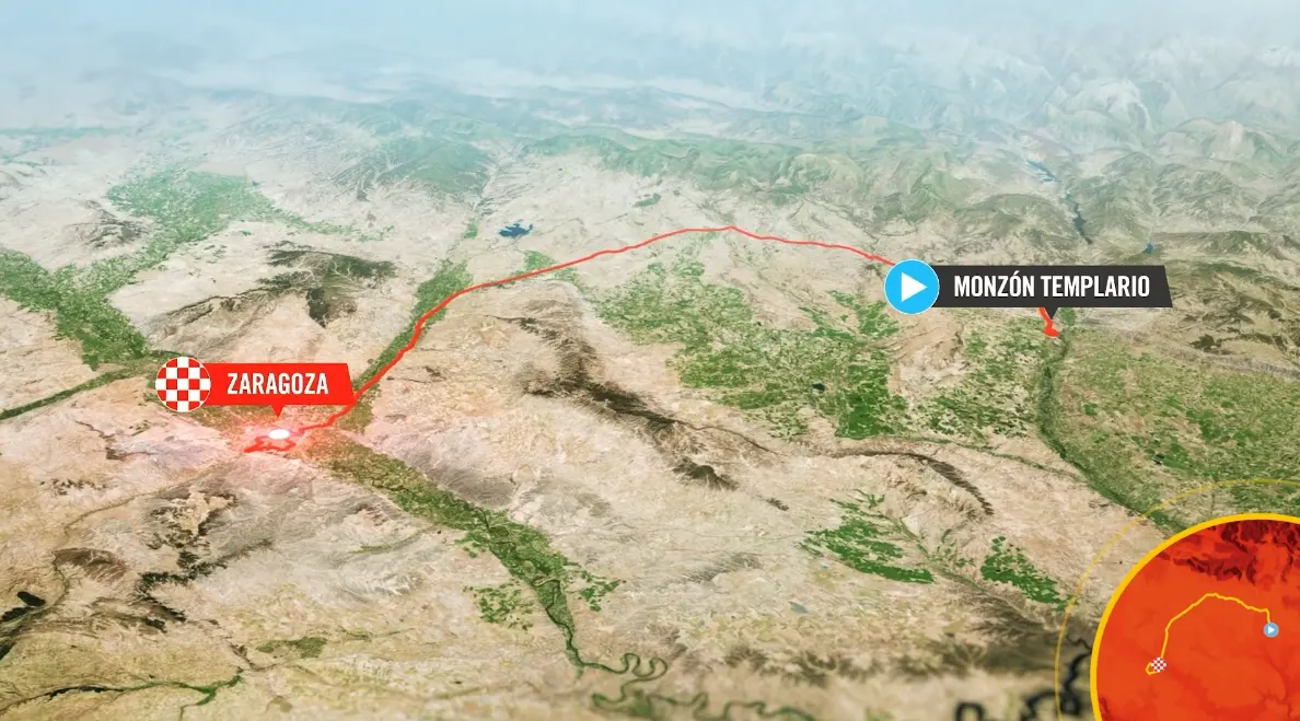 La Vuelta Ciclista 2025 llega a Zaragoza