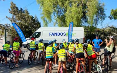 FANDOS Rent y el Aula Ciclista: dos años pedaleando juntos por los valores del deporte