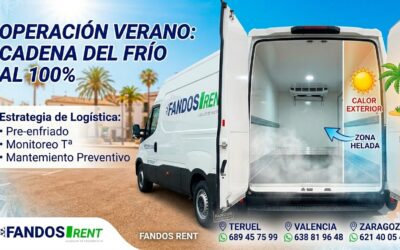 Operación Verano: 3 claves del alquiler flexible de vehículos de frío para optimizar tu logística
